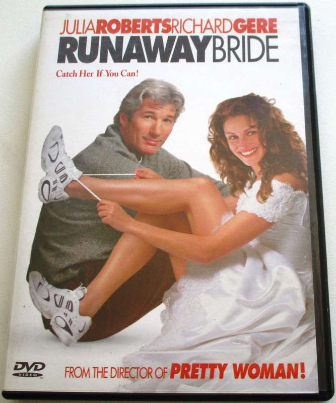 RUNAWAY BRIDE Julia Roberts Richard Gere DVD [BBOX 9]
