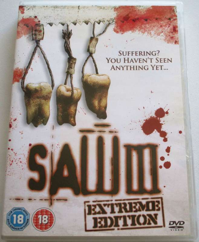 SAW III Extreme Edition DVD [BBOX 9]