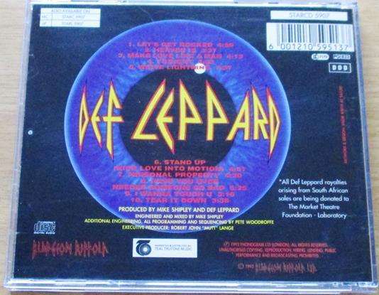 DEF LEPPARD Adrenalize CD [main stock room]