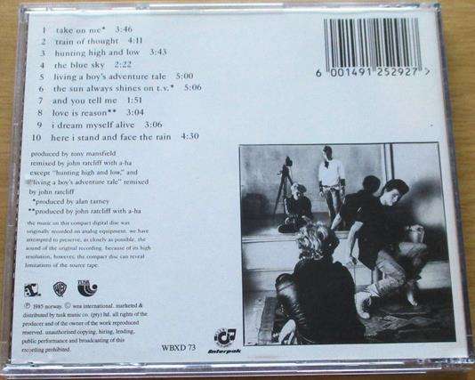 A-HA Hunting High & Low CD [main stock room]