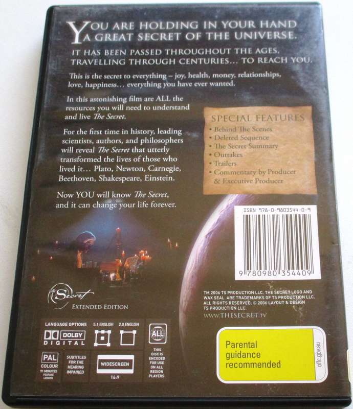 THE SECRET DVD [BBOX 10]
