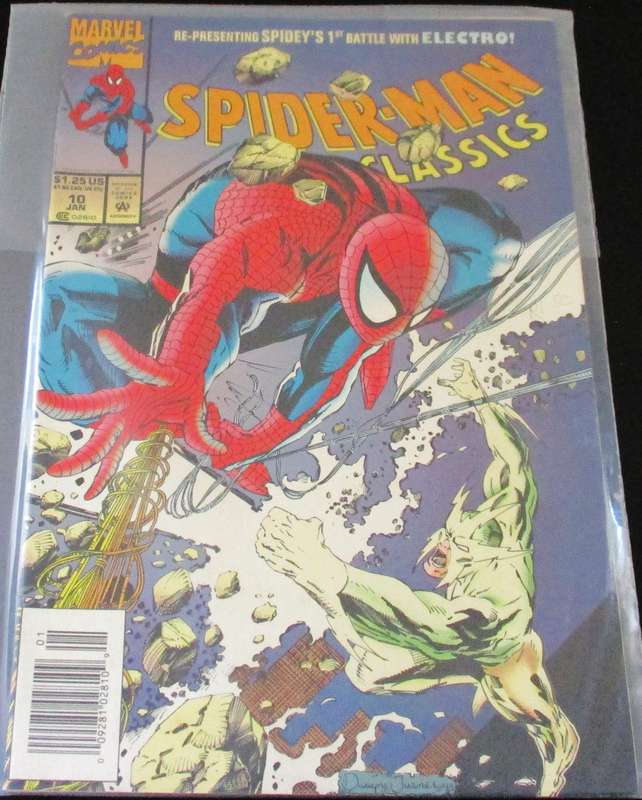MARVEL SPIDER-MAN CLASSICS Battle with Electro! #10 Jan 1993 [Box 2]