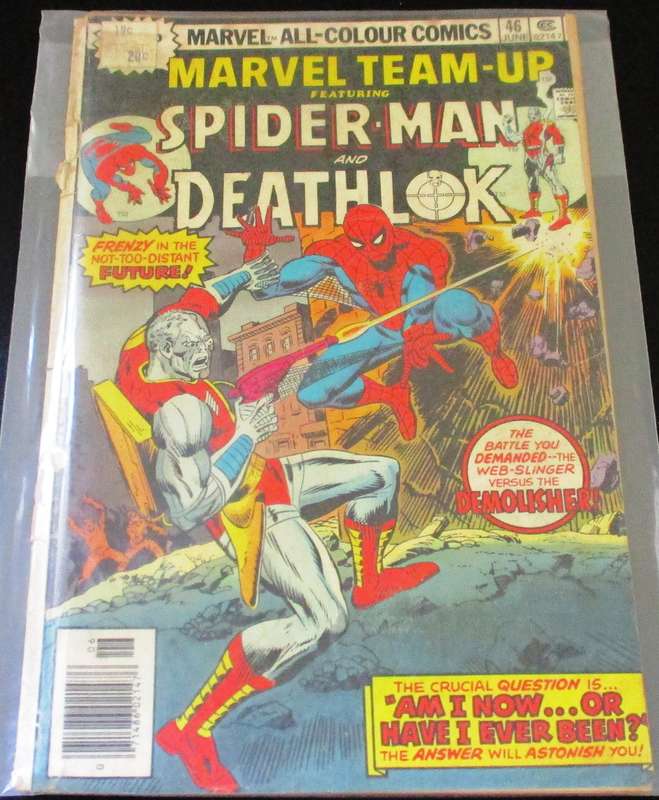 MARVEL TEAM UP SPIDER-MAN and DETAHLOK #45 June 1976 [Box 2]