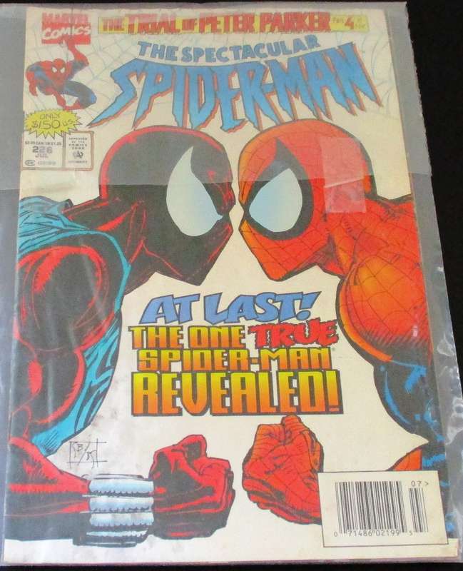 MARVEL Comics THE SPECTACULAR SPIDER-MAN The Trial of Peter Parker Part 4 of 4 #226 Jul 1995 [Box 2]