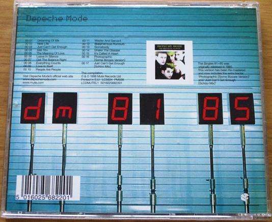 DEPECHE MODE The Singles 81>85 CD [main stock room]
