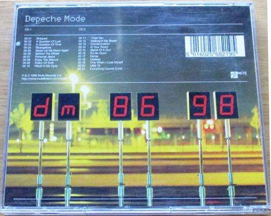 DEPECHE MODE The Singles 86>98 CD [main stock room]
