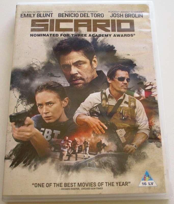 SICARIO Emily Blunt DVD [BBOX 10]
