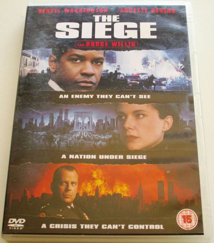 THE SIEGE Denzel Washington DVD [BBOX 10]