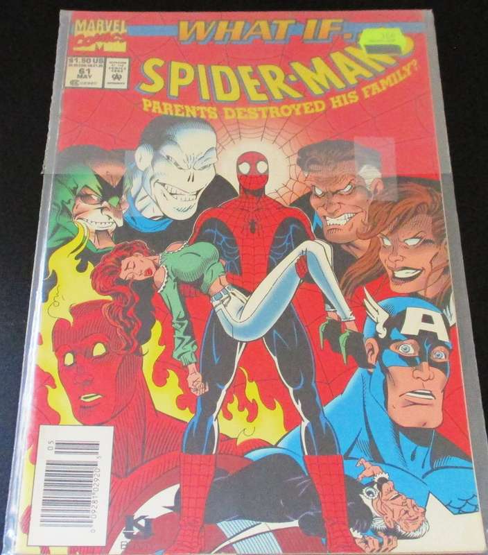 MARVEL Comics What If SPIDER-MAN Parents Destroyed His Family? #61 May 1994 [Box 2]