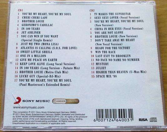 MODERN TALKING The Very Best of 2xCD [main stock room]