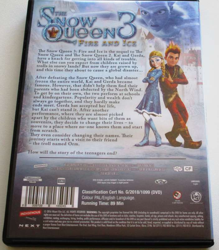 THE SNOW QUEEN 3 DVD [BBOX 10]