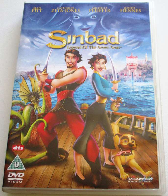 SINBAD Legend of the Seven Seas DVD [BBOX 10]