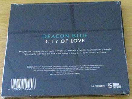 DEACON BLUE City Of Love IMPORT CD