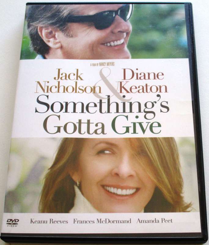 SOMETHING'S GOTTA GIVE Jack Nicholson Diane Keaton DVD [BBOX 11]