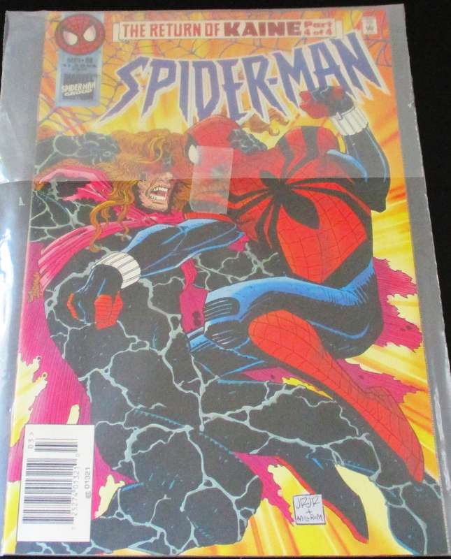 MARVEL SPIDER-MAN The Return of Kaine Part 4 of 4 #66 May 1996 [Box 2]