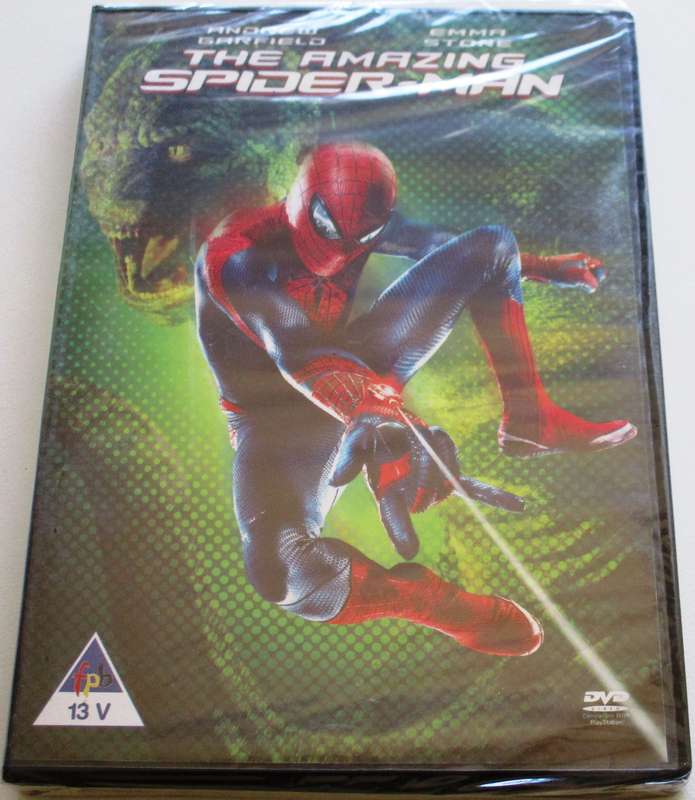 THE AMAZING SPIDER-MAN Andrew Garfield Emma Stone DVD [BBOX 11]