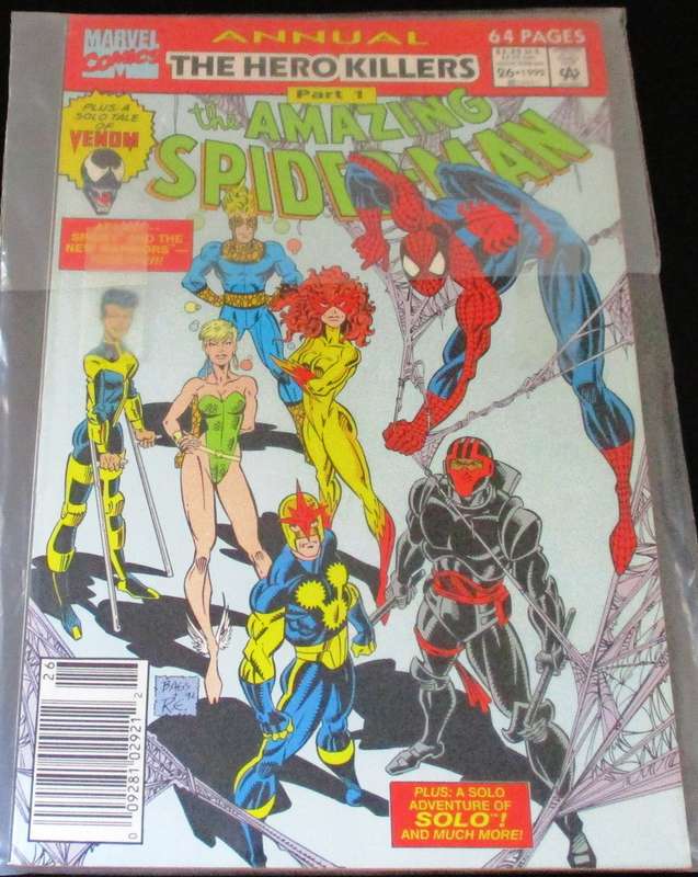 MARVEL Comics THE AMAZING SPIDER-MAN Annual The Hero Killers 64 Pages Annual #26 1992 [Box 2]