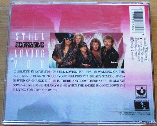 SCORPIONS Still Loving You CD [main stock room]