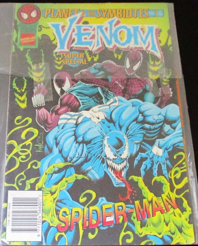 MARVEL Comics VENOM + SPIDER-MAN Planet of the Symbiotes Part 3 of 5 #7 October 1995 [Box 2]