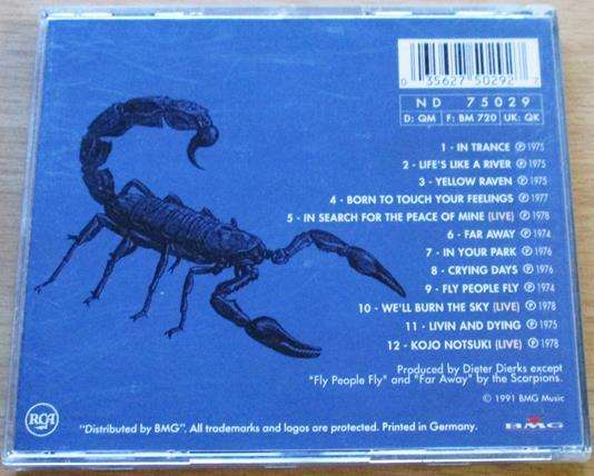SCORPIONS Hot and Slow The Best of the Ballads CD [main stock room]