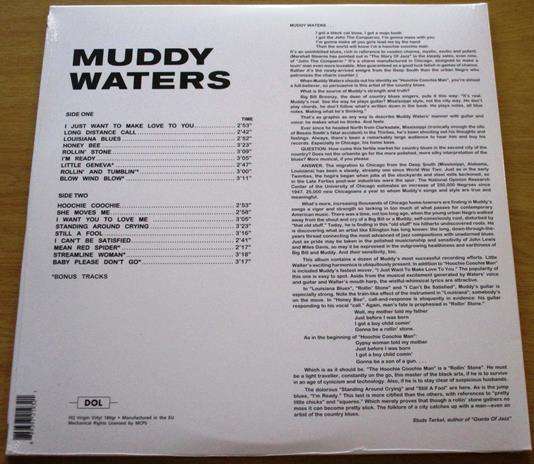 MUDDY WATERS The Best of Deluxe Gatefold Edition LP VINYL Record