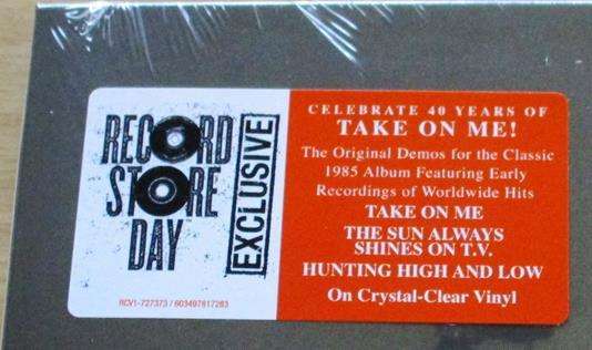 A-HA Hunting Hunting High And Low / The Demos Record Story Day 2024 CLEAR LP VINYL Record