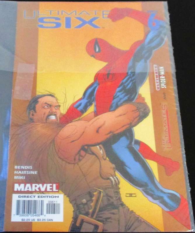 ULTIMATE SIX Ultimate SPIDER-MAN + THE ULTIMATES #6 00611 [Box 2]