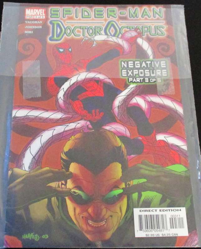 MARVEL SPIDER-MAN + DOCTOR OCTOPUS Negative Exposure Part 3 of 5 #3 00311 [Box 2]