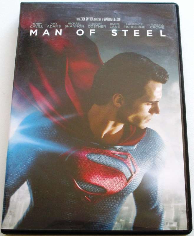 MAN OF STEEL Superman DVD [BBOX 12]