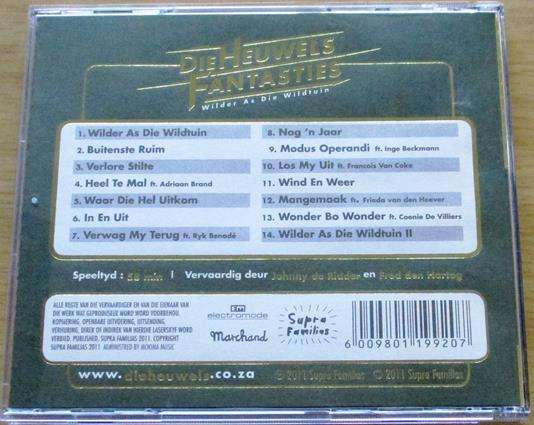 DIE HEUWELS FANTASTIES Wilder as die Wildtuin CD [main stock room]