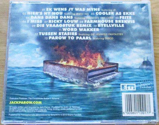 JACK PAROW Jack Parow CD [main stock room]