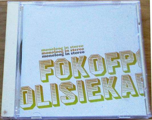 FOKOFPOLISIEKAR Monoloog in Stereo CD [main stock room]