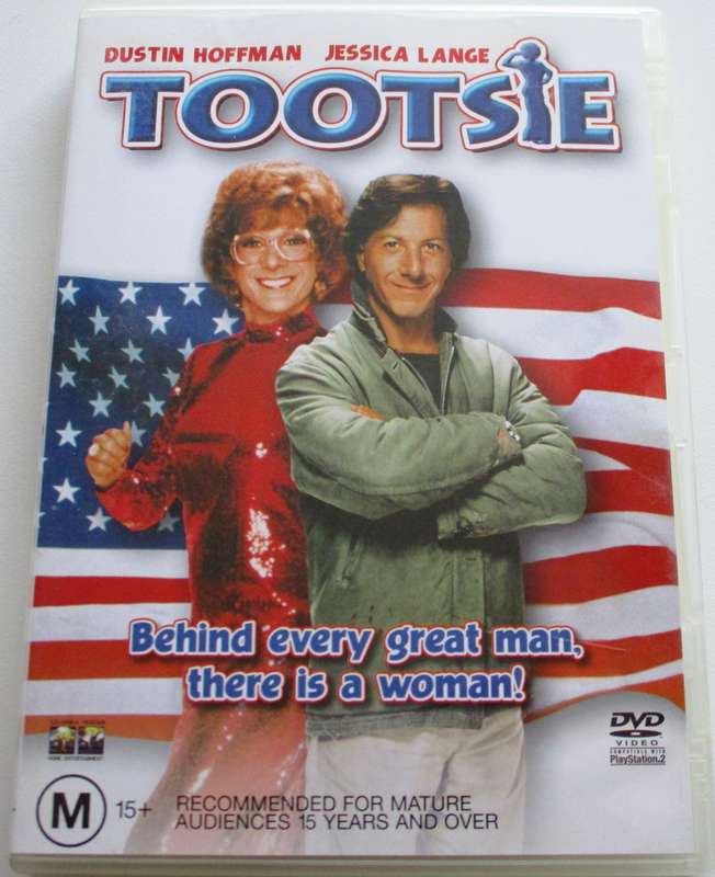 TOOTSIE Dustin Hoffman Jessica Lange DVD [BBOX 14] Region 4