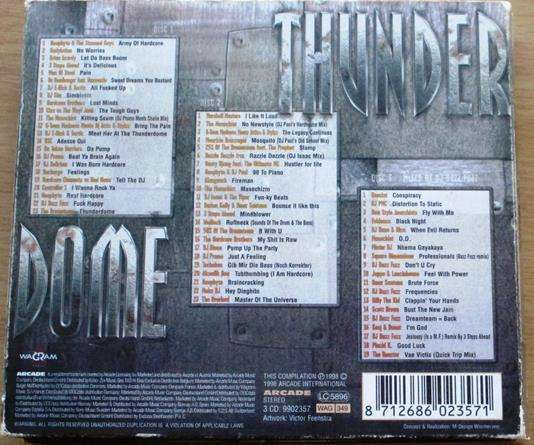 THUNDERDOME The Best of 1998 2xCD [shelf Gx13]