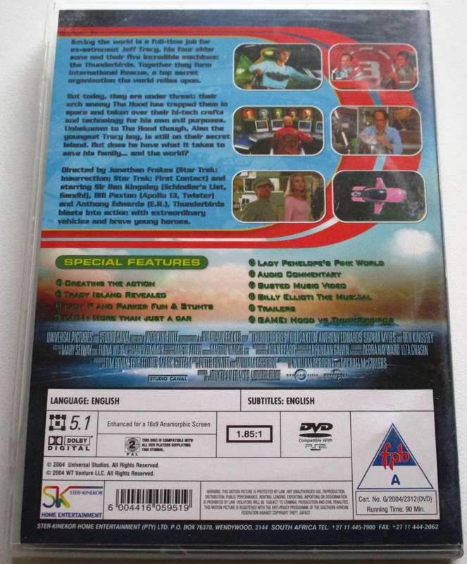 THUNDERBIRDS DVD [BBOX 14]