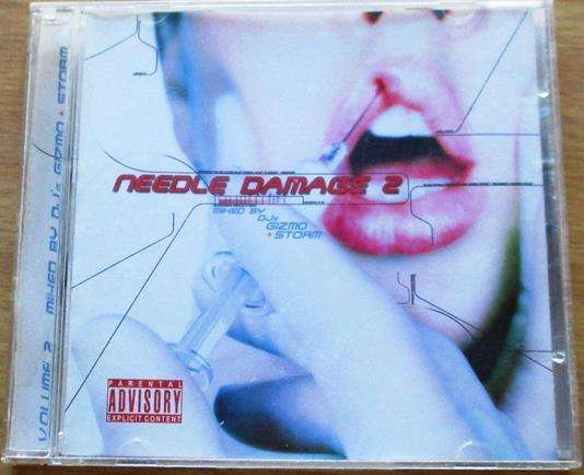 NEEDLE DAMAGE 2 Mixed by DJ's Gizmo & Storm CD [shelf Gx13]