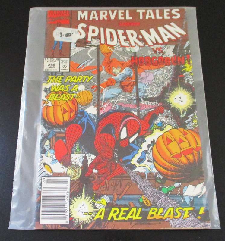 MARVEL TALES SPIDER-MAN vs. Hobgloblin! #259 Mar 1992 [Box 3]