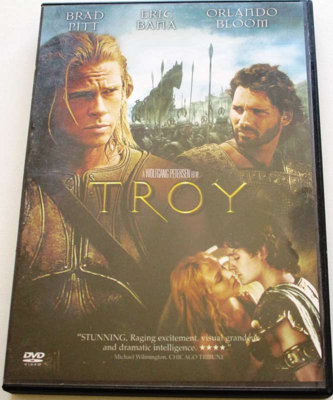 TROY Brad Pitt Orlando Bloom DVD [BBOX 14]