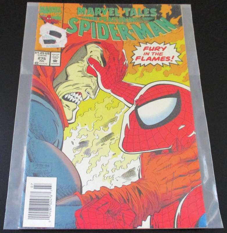 MARVEL TALES SPIDER-MAN Fury in the Flames #275 July 1993 [Box 3]