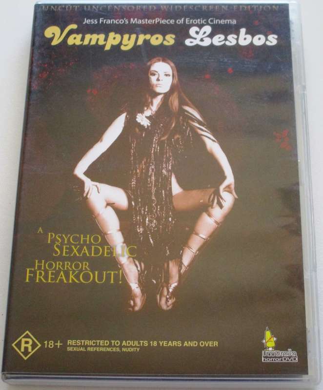 VAMPYROS LESBOS DVD [BBOX 14] Region 4