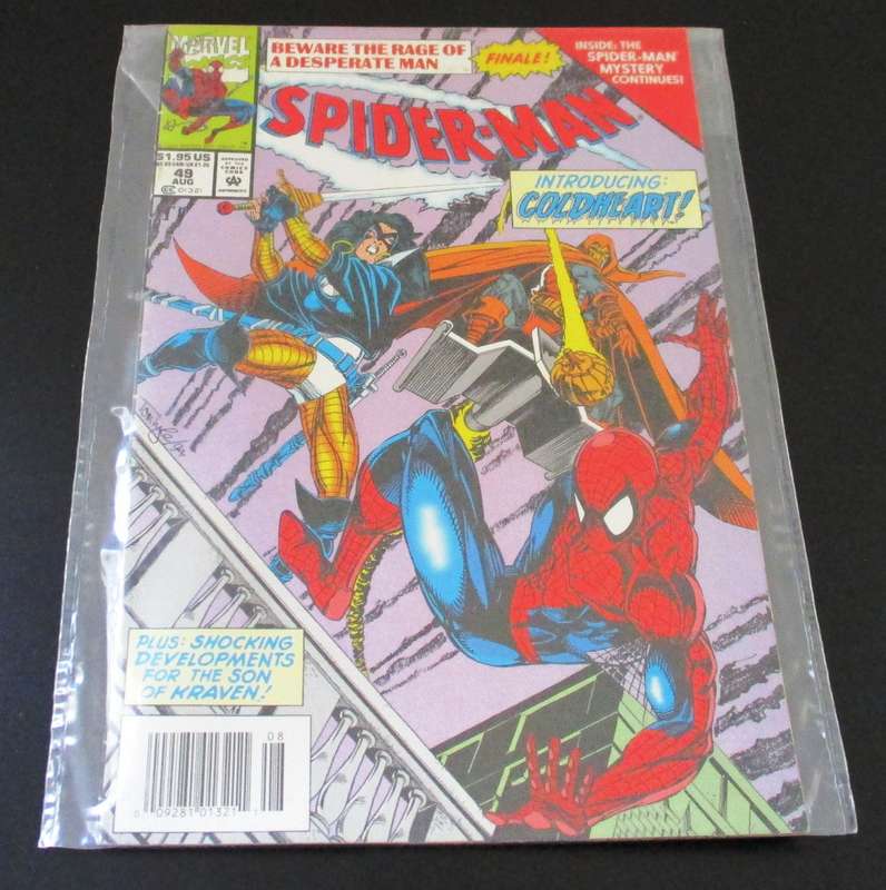 MARVEL SPIDER-MAN Coldheart! #49 August 1994 [Box 3]