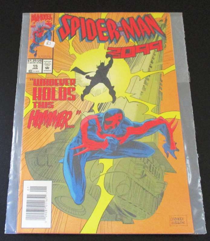 MARVEL SPIDER-MAN 2099 Whoever Holds this Hammer #15 Jan 1993 [Box 3]