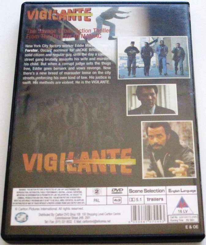 VIGILANTE DVD [BBOX 13]