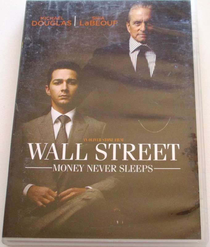 WALL STREET Money Never Sleeps Michael Douglas DVD [BBOX 14]