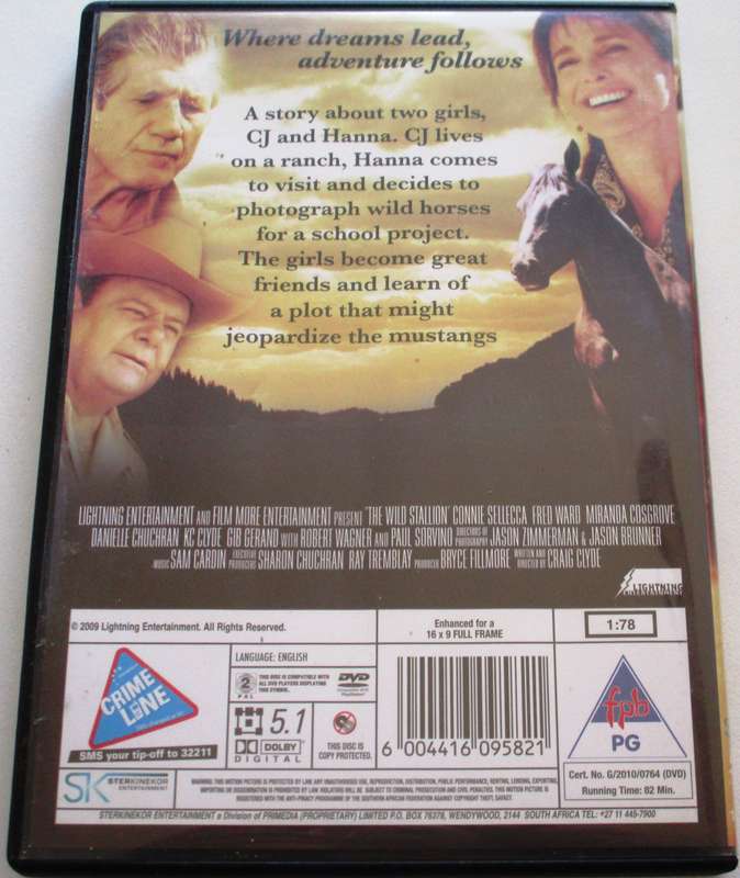 THE WILD STALLION DVD [BBOX 14]