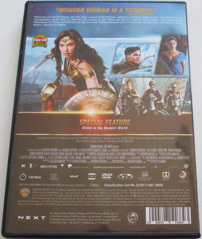 WONDER WOMAN DVD [BBOX 14]