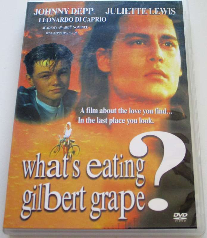 WHAT'S EATING GILBERT GRAPE? Johnny Depp Juliette Lewis DVD [BBOX 14]
