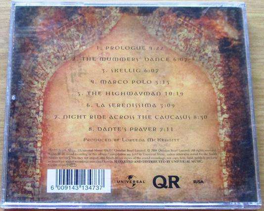 LOREENA McKENNITT The Book of Secrets [Gx14]