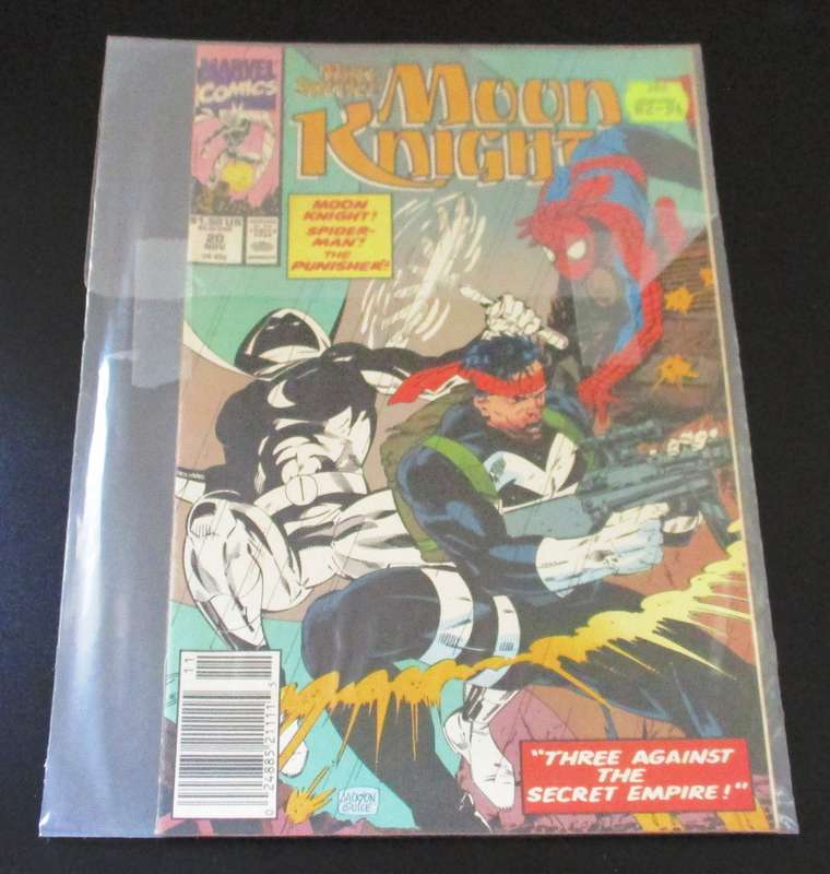 MARVEL Comics MARC SPECTOR +  SPIDER-MAN + THE PUNISHER #20 Nov 1990 [Box 3]