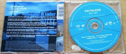 FAITHLESS Why Go? CD [Vx3]